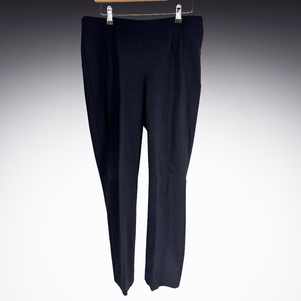 Talbots Navy Blue Curvy Straight Leg Pants